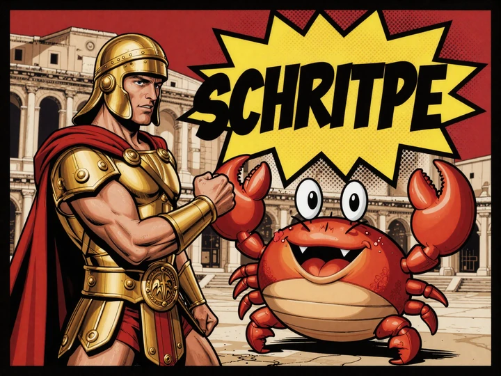 Gladiator und goldener Bonus Crab begr&uuml;&szlig;en neuen Legion&auml;r zur Legiano Casino Registrierung